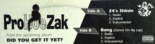 Prohoezak (2) : 24's Shinin (12")