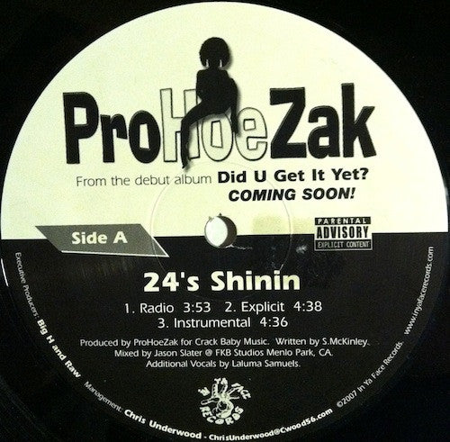 Prohoezak (2) : 24's Shinin (12")
