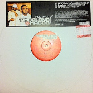 Timbaland & Magoo : All Ya'll (12", Single)