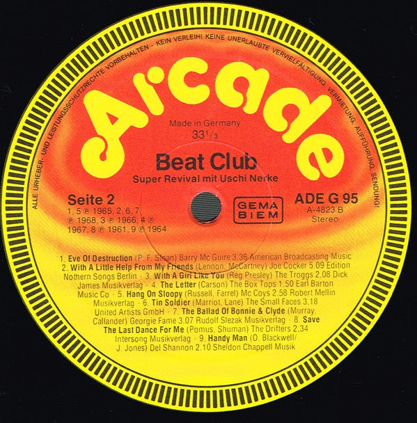 Various : Beat Club Super Revival Mit Uschi Nerke (LP, Comp)