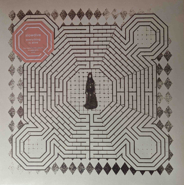 Slowdive : Everything Is Alive (LP, Album, Pin)
