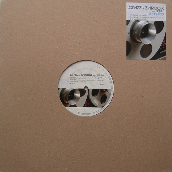 Lopazz & Eddie Zarook Feat. Sierra (4) : Complex (12")