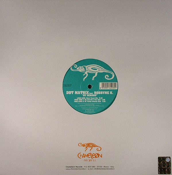 Dot Matrix Ft. Robbyne Kaamil : By Demand (12")