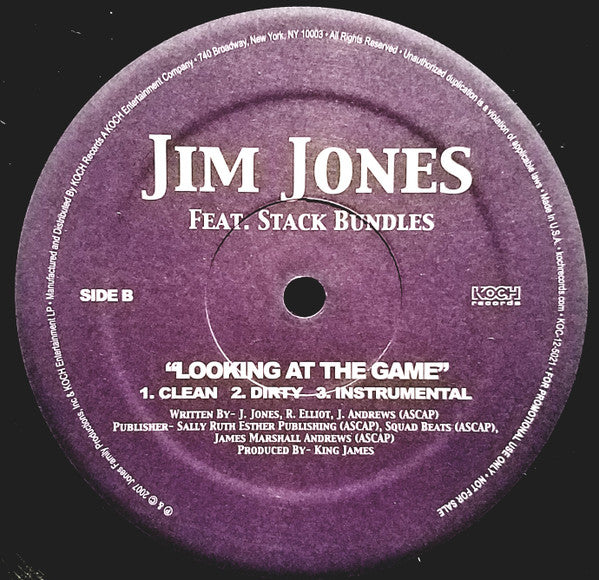 Jim Jones (2) : Looking At The Game (12", Promo)