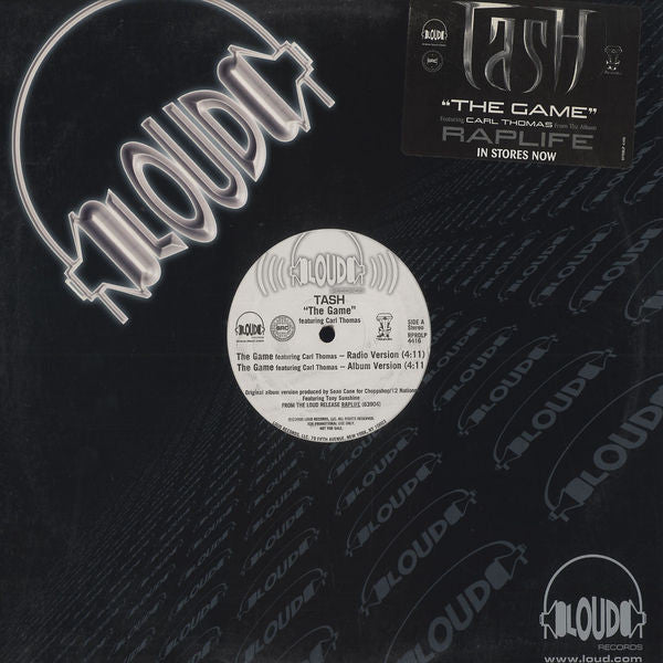 Tash Feat. Carl Thomas : The Game (12", Promo)