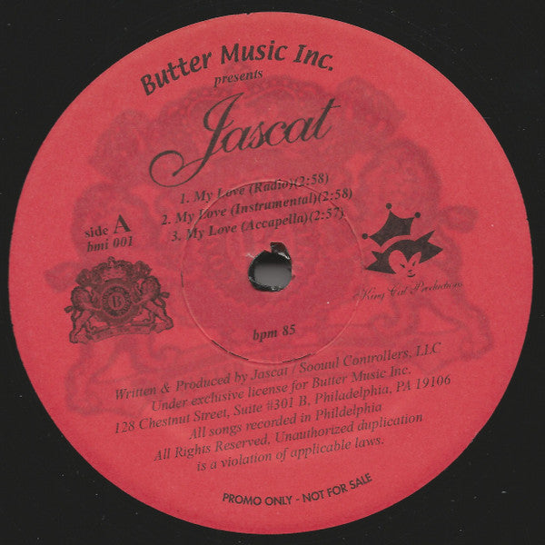 Jascat : My Love (12", Promo)