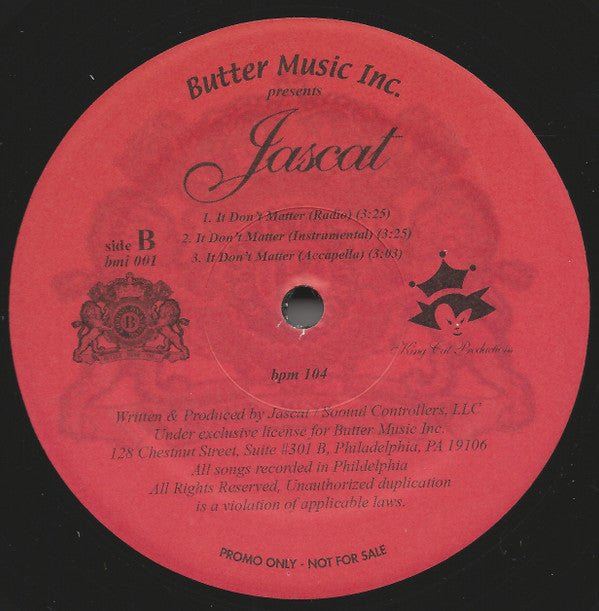 Jascat : My Love (12", Promo)