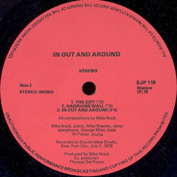 Mike Nock Quartet : In Out And Around (LP)