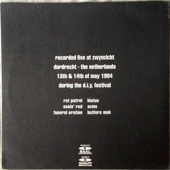 Various : Up For Grabs Live (LP, Comp)