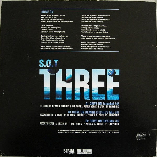 Soldiers Of Twilight : Drive On (12")