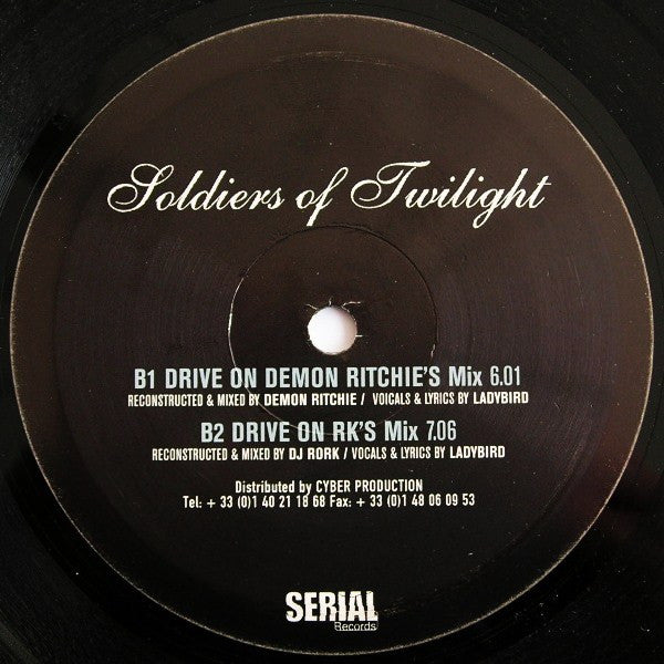 Soldiers Of Twilight : Drive On (12")