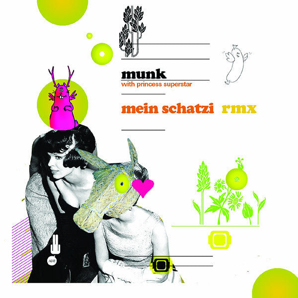 Munk with Princess Superstar and 7Even : Mein Schatzi Rmx (12")