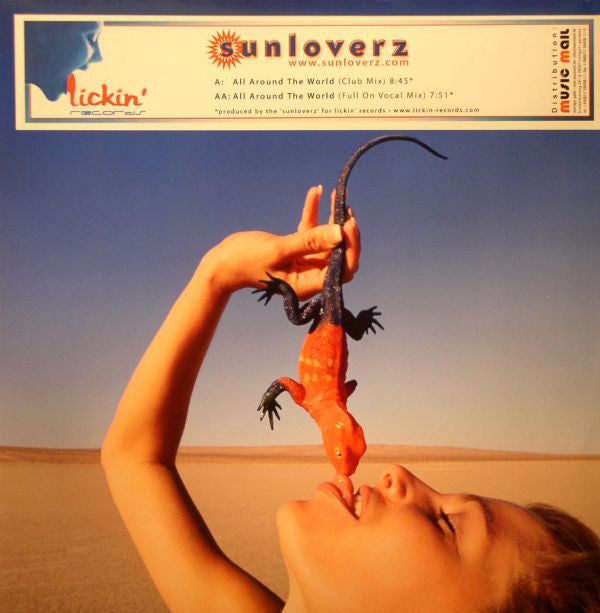 Sunloverz : All Around The World (12")