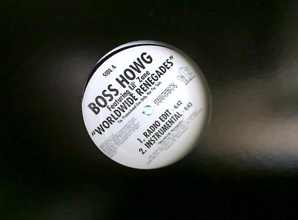 Da Howg Featuring Lil' Zane : Worldwide Renegades (12", Promo)
