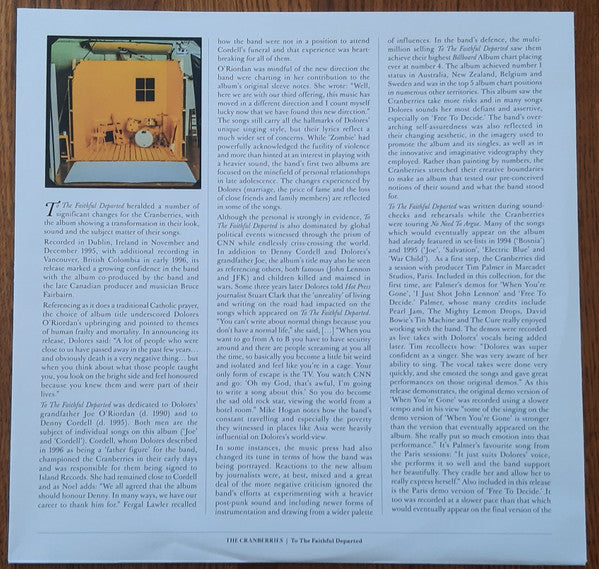 The Cranberries : To The Faithful Departed (2xLP, Album, Dlx, Ltd, RE, RM, Tra)