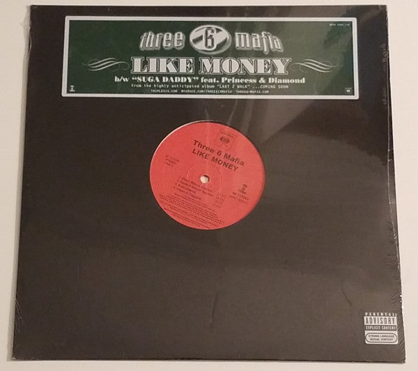 Three 6 Mafia : Like Money / Sugar Daddy (12")