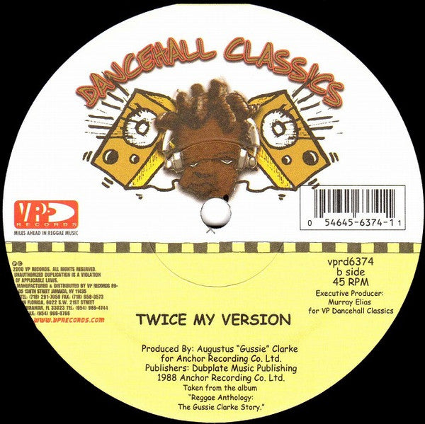 Krystal (3) & Shabba Ranks : Twice My Age (12")