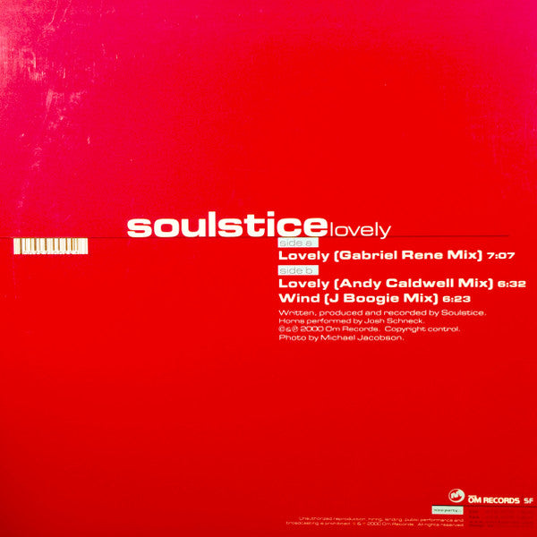 Soulstice : Lovely (12")