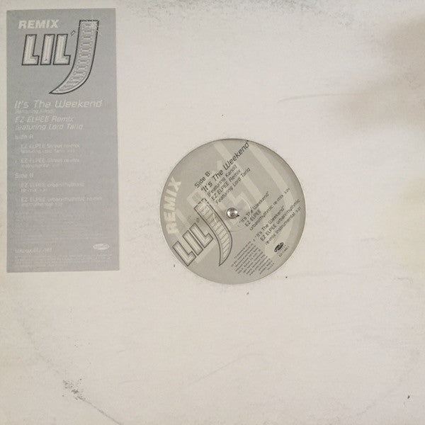 Lil' J (4) : It's The Weekend (Remix) (12", Promo)