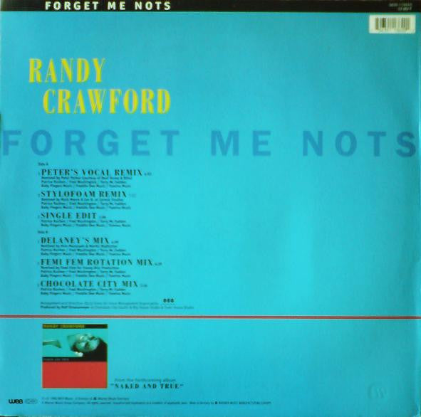 Randy Crawford : Forget Me Nots (12")