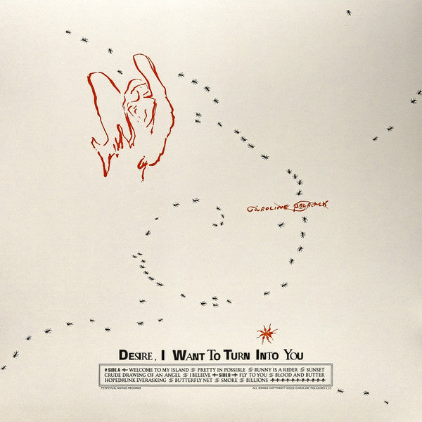 Caroline Polachek : Desire, I Want To Turn Into You (LP, Album, Ltd, Red)
