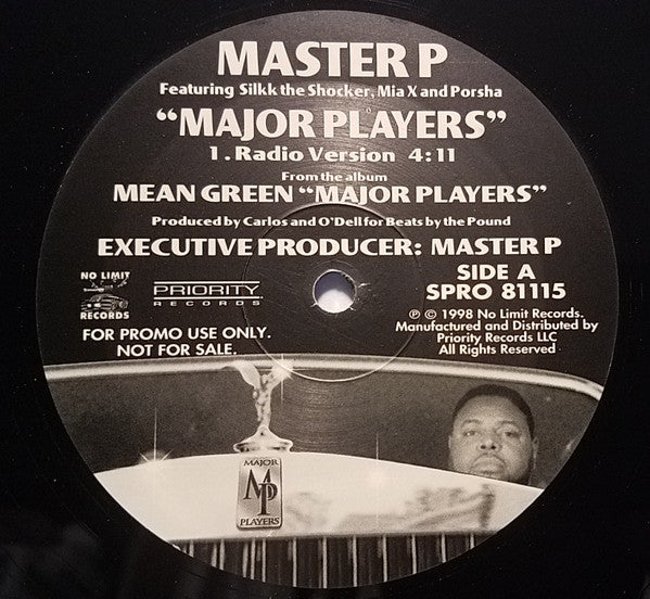 Master P : Major Players (12", Promo)