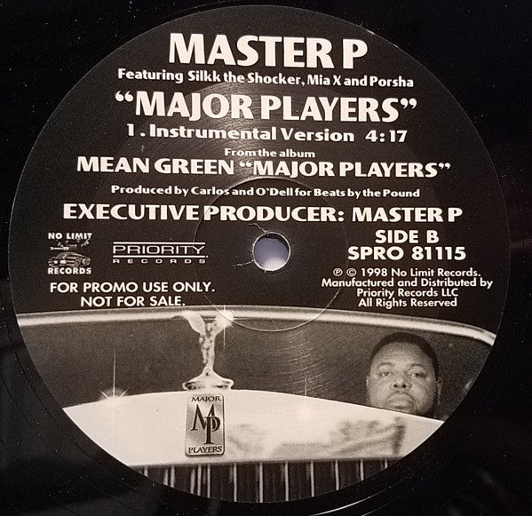 Master P : Major Players (12", Promo)