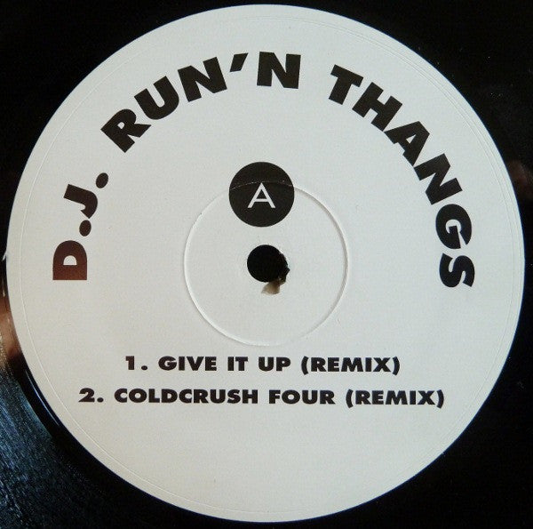 Various : D.J. Run'N Thangs (12", EP, Unofficial)