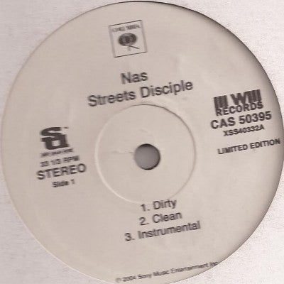 Nas : Streets Disciple (12")