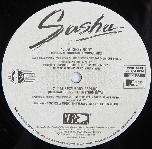 Sasha (7) : Dat Sexy Body Espanol (12")