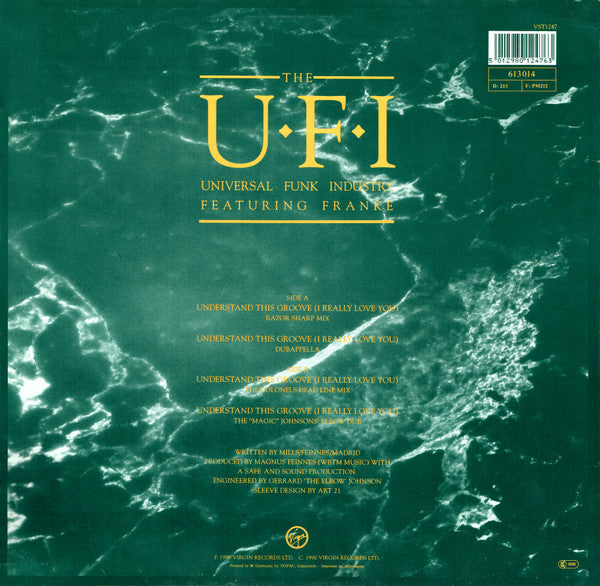 UFI Featuring Frankë Pharoah : Understand This Groove (I Really Love You) (12")