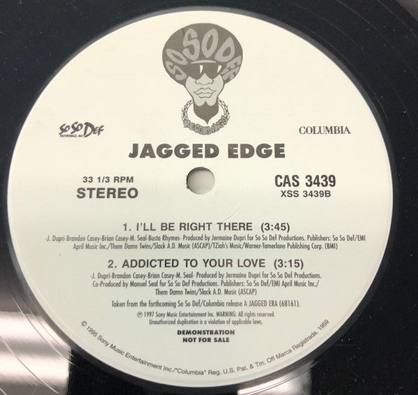 Jagged Edge (2) : The Way That You Talk (12", Promo)