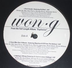 Won-G : From The Full-Length Album, "Explosion" (LP, Promo)