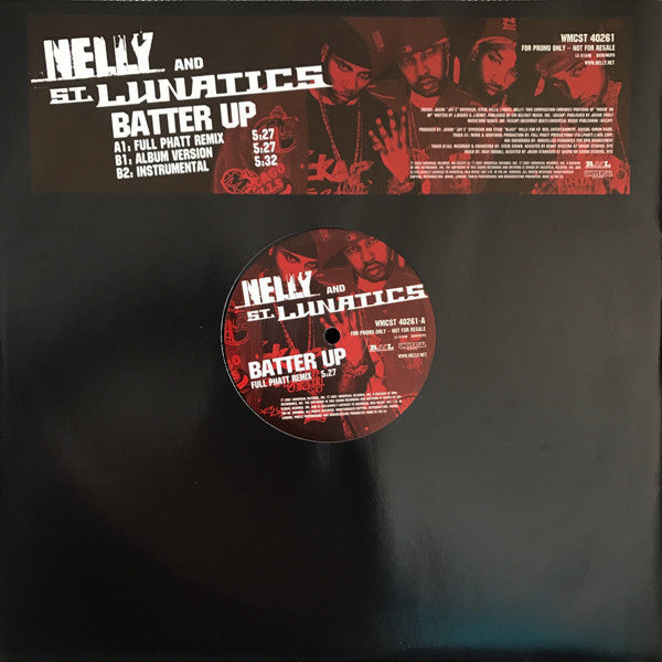 Nelly And St. Lunatics : Batter Up (12", Promo)
