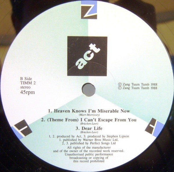 Act : I Can't Escape From You (Love And Hate) (12", Single)