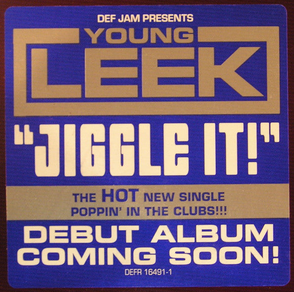 Young Leek : Jiggle It! (12", Promo)