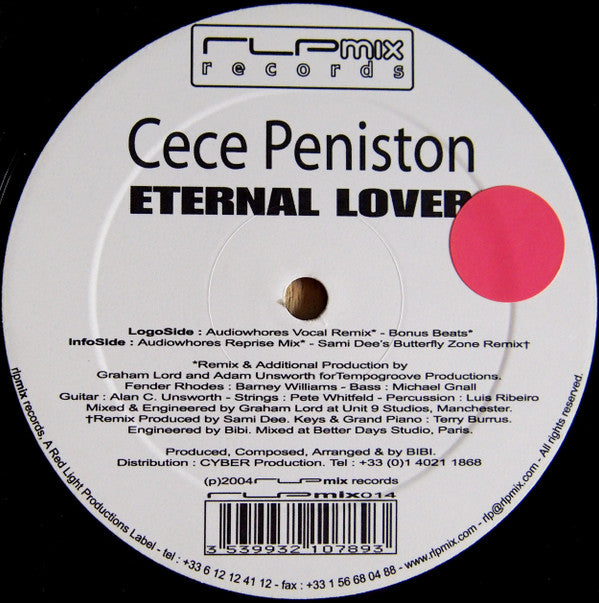 Ce Ce Peniston : Eternal Lover (Part Two) (12")