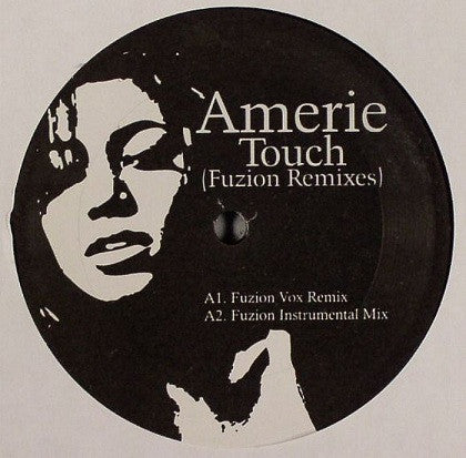 Amerie : Touch / Talkin' About (Fuzion Remixes) (12", Unofficial)