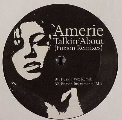 Amerie : Touch / Talkin' About (Fuzion Remixes) (12", Unofficial)