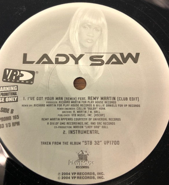 Lady Saw : I've Got Your Man (12")