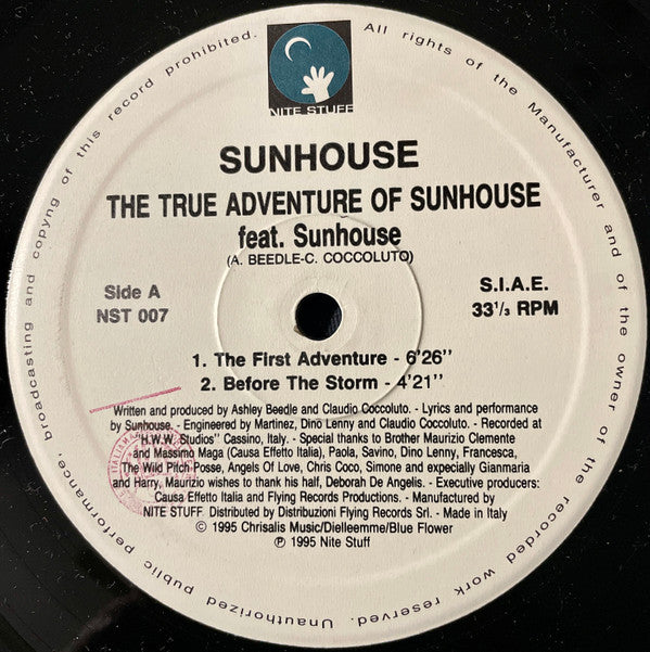 Sunhouse : The True Adventure Of Sunhouse (12")