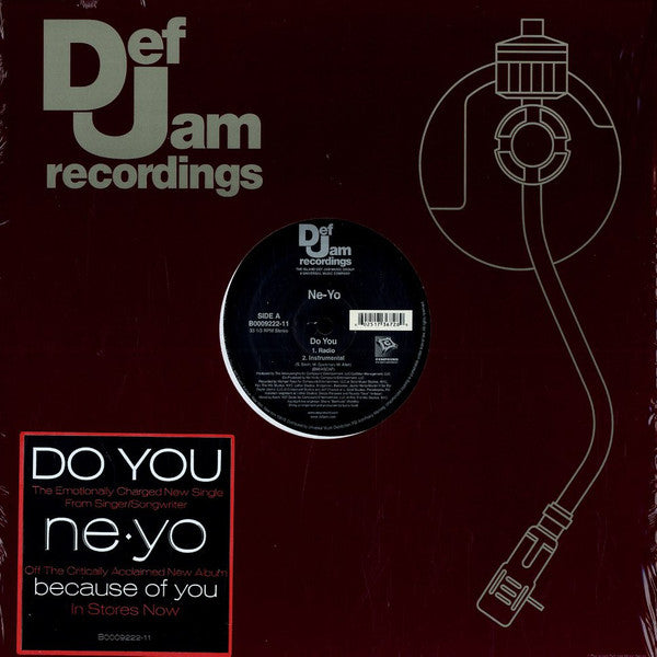 Ne-Yo : Do You / Ain't Thinking About You (12", Single)