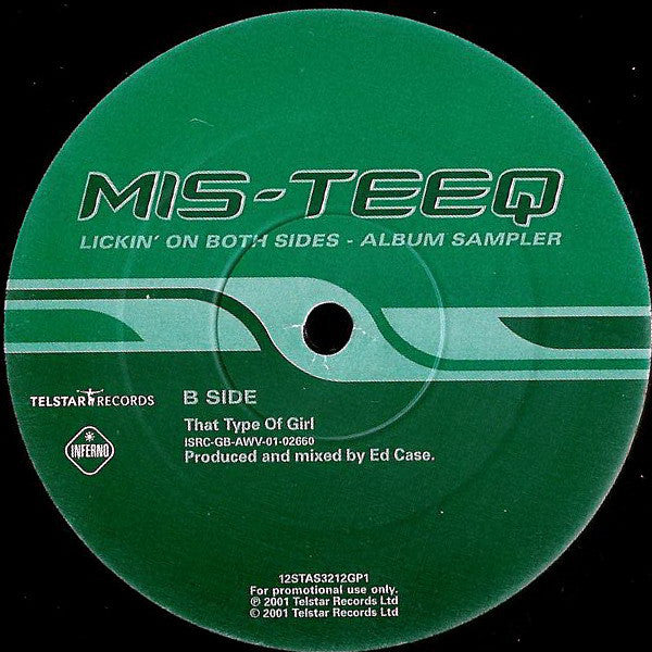 Mis-Teeq : Lickin' On Both Sides (Album Sampler) (12", Ltd, Promo, Smplr)