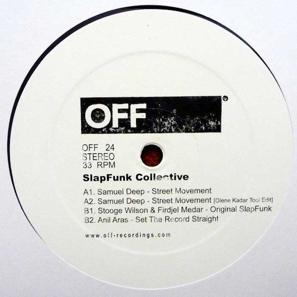 SlapFunk Collective : Street Movement EP (12", EP)