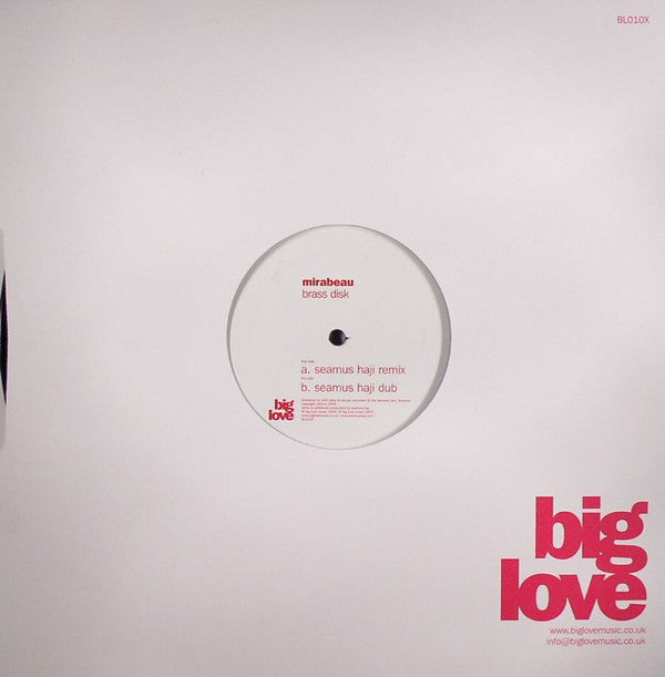 Mirabeau (2) : Brass Disk (12", No.)