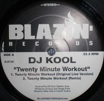 DJ Kool : Twenty Minute Workout (12")