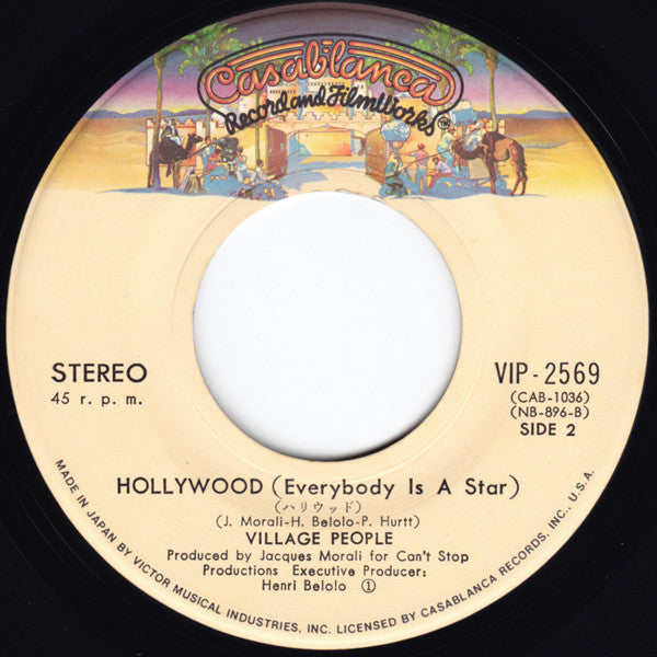 Village People = Village People : San Francisco (You've Got Me) = サンフランシスコ (7", Single)
