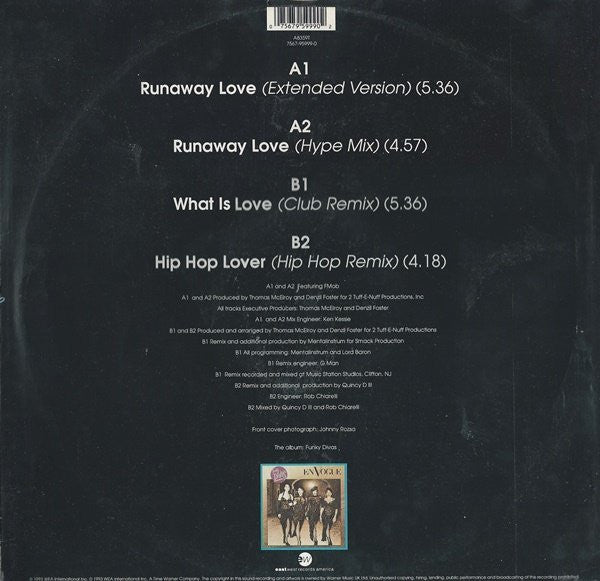 En Vogue : Runaway Love (12", Single)