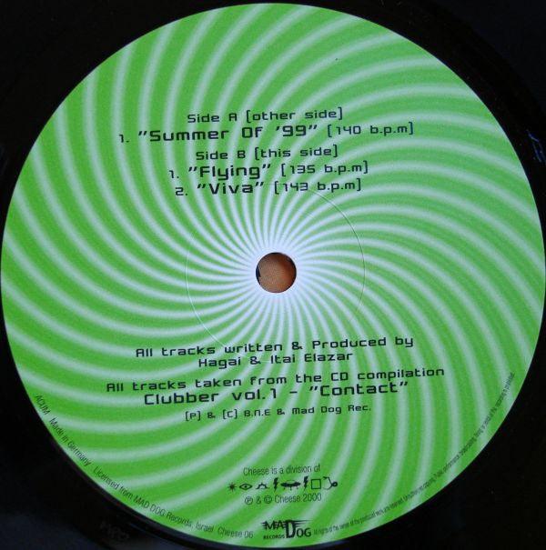 Future Prophecy : Summer Of '99 / Flying / Viva (12")