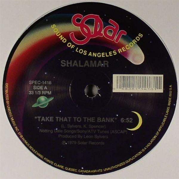 Shalamar : Take That To The Bank / Right In The Socket / There It Is (12", RE)